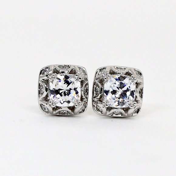 Tacori 925S White Topaz Cushion Limited Edition - Picture 6 of 12